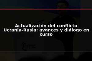 Actualización del conflicto Ucrania-Rusia: avances y diálogo en curso