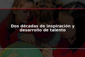 Dos décadas de inspiración y desarrollo de talento