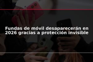 Fundas de móvil desaparecerán en 2026 gracias a protección invisible