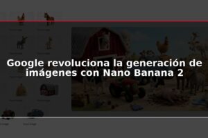 Google revoluciona la generación de imágenes con Nano Banana 2