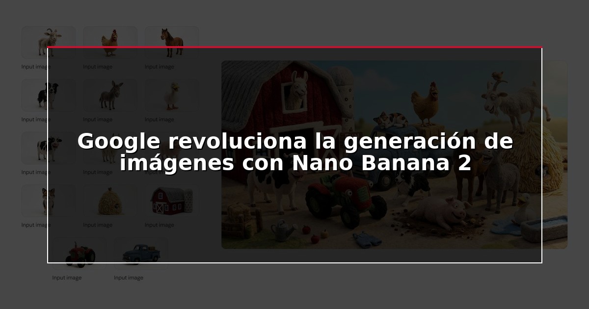 Google revoluciona la generación de imágenes con Nano Banana 2