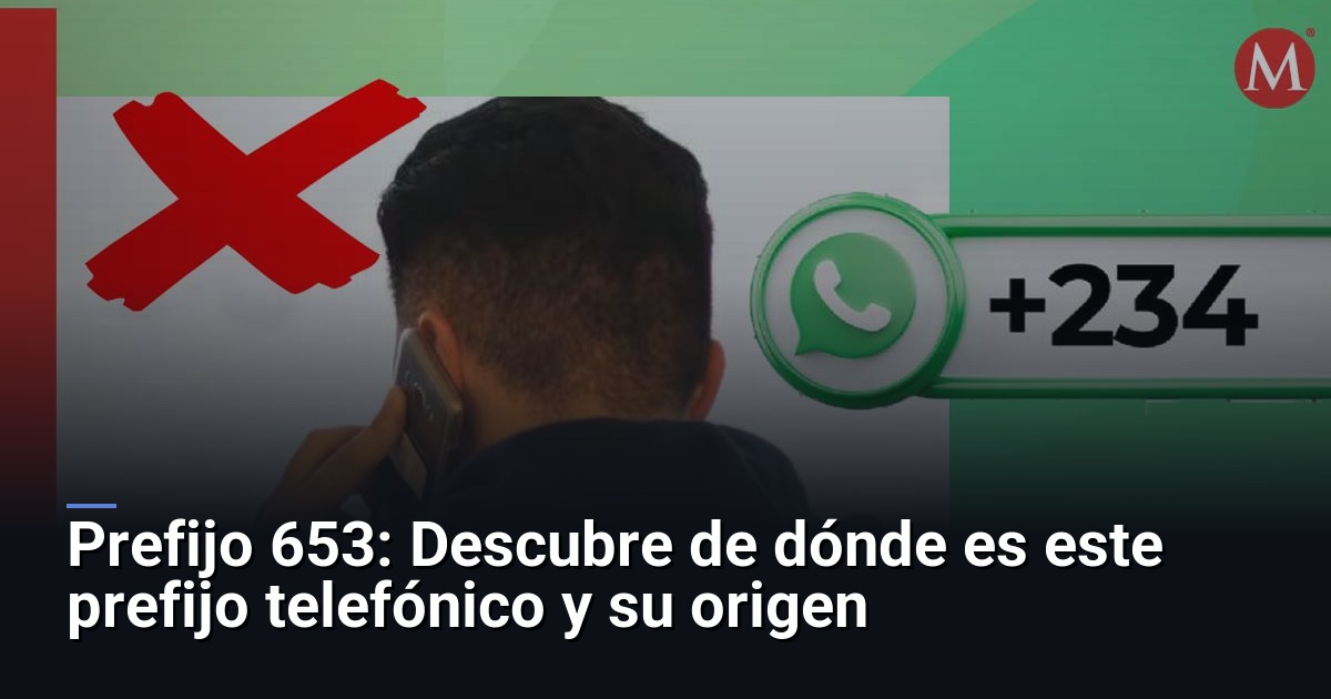 Prefijo 653: Descubre de dónde es este prefijo telefónico y su origen