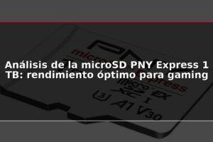Análisis de la microSD PNY Express 1 TB: rendimiento óptimo para gaming