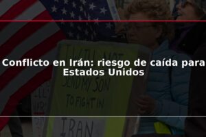 Conflicto en Irán: riesgo de caída para Estados Unidos