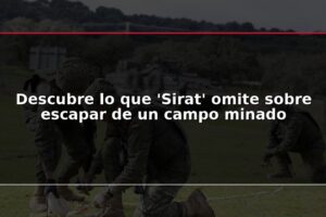 Descubre lo que 'Sirat' omite sobre escapar de un campo minado