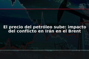 El precio del petróleo sube: impacto del conflicto en Irán en el Brent