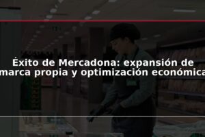 Éxito de Mercadona: expansión de marca propia y optimización económica