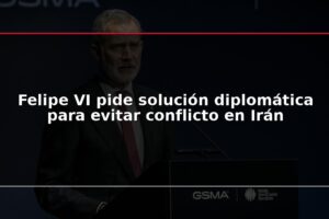 Felipe VI pide solución diplomática para evitar conflicto en Irán