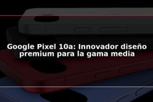Google Pixel 10a: Innovador diseño premium para la gama media
