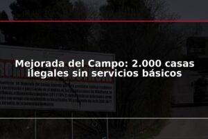 Mejorada del Campo: 2.000 casas ilegales sin servicios básicos
