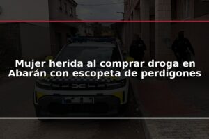 Mujer herida al comprar droga en Abarán con escopeta de perdigones