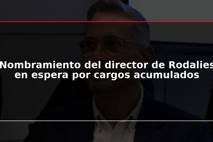 Nombramiento del director de Rodalies en espera por cargos acumulados