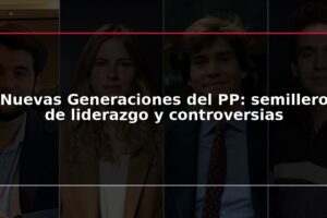 Nuevas Generaciones del PP: semillero de liderazgo y controversias