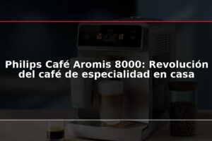 Philips Café Aromis 8000: Revolución del café de especialidad en casa