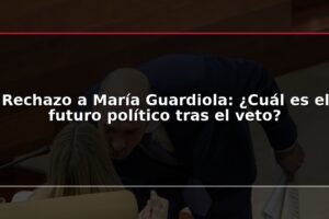 Rechazo a María Guardiola: ¿Cuál es el futuro político tras el veto?