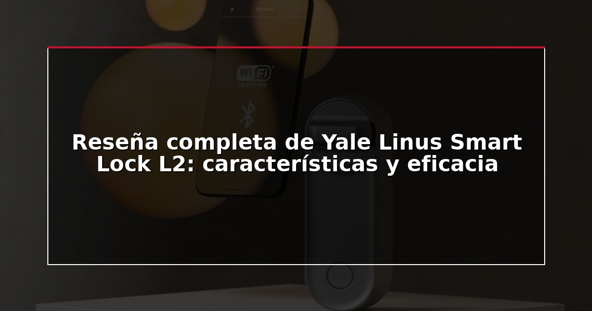 Reseña completa de Yale Linus Smart Lock L2: características y eficacia