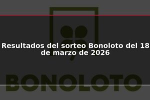 Resultados del sorteo Bonoloto del 18 de marzo de 2026