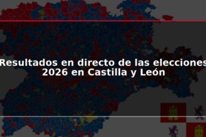 Resultados en directo de las elecciones 2026 en Castilla y León