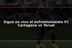 Sigue en vivo el enfrentamiento FC Cartagena vs Teruel