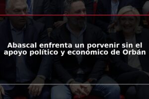 Abascal enfrenta un porvenir sin el apoyo político y económico de Orbán