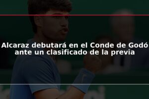 Alcaraz debutará en el Conde de Godó ante un clasificado de la previa