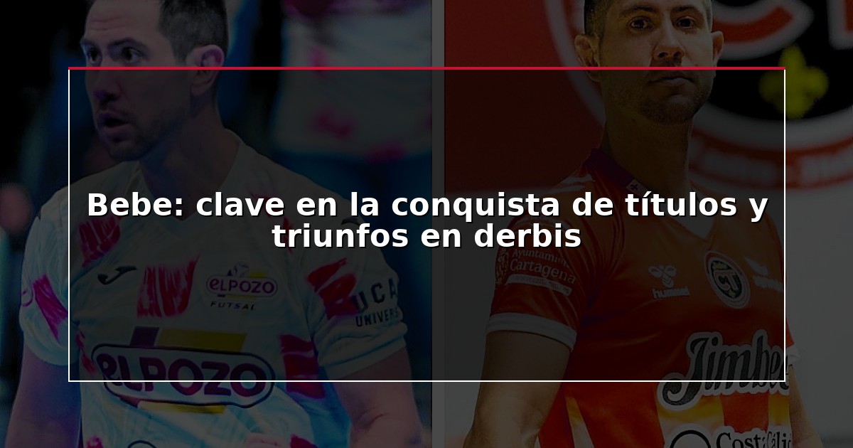 Bebe: clave en la conquista de títulos y triunfos en derbis