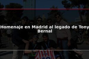 Homenaje en Madrid al legado de Tony Bernal