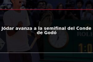 Jódar avanza a la semifinal del Conde de Godó