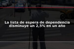 La lista de espera de dependencia disminuye un 2,5% en un año