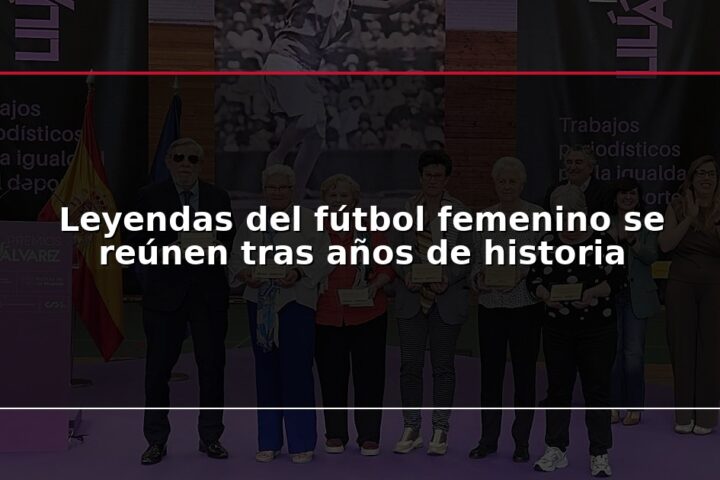 Leyendas del fútbol femenino se reúnen tras años de historia