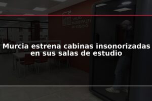 Murcia estrena cabinas insonorizadas en sus salas de estudio