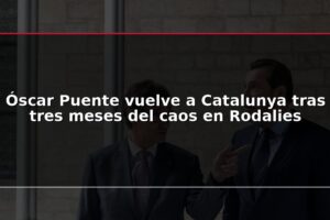 Óscar Puente vuelve a Catalunya tras tres meses del caos en Rodalies