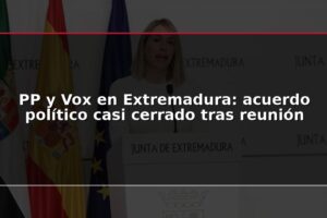 PP y Vox en Extremadura: acuerdo político casi cerrado tras reunión