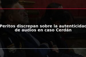 Peritos discrepan sobre la autenticidad de audios en caso Cerdán