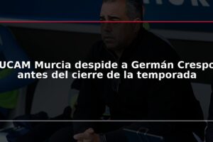 UCAM Murcia despide a Germán Crespo antes del cierre de la temporada