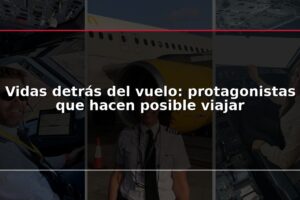 Vidas detrás del vuelo: protagonistas que hacen posible viajar