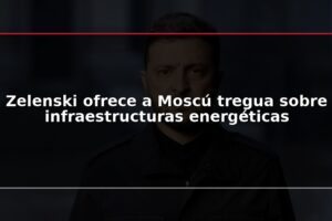 Zelenski ofrece a Moscú tregua sobre infraestructuras energéticas