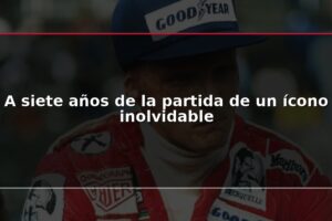 A siete años de la partida de un ícono inolvidable
