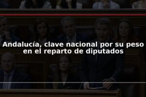 Andalucía, clave nacional por su peso en el reparto de diputados