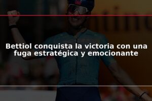 Bettiol conquista la victoria con una fuga estratégica y emocionante