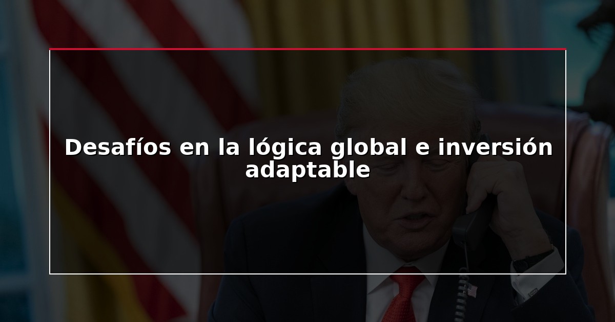 Desafíos en la lógica global e inversión adaptable