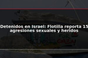 Detenidos en Israel: Flotilla reporta 15 agresiones sexuales y heridos