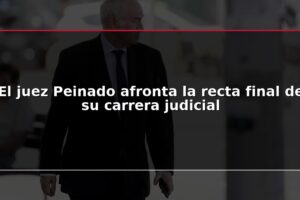 El juez Peinado afronta la recta final de su carrera judicial