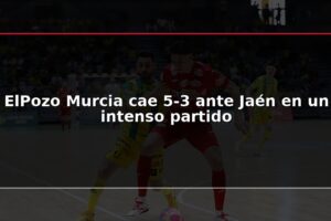 ElPozo Murcia cae 5-3 ante Jaén en un intenso partido