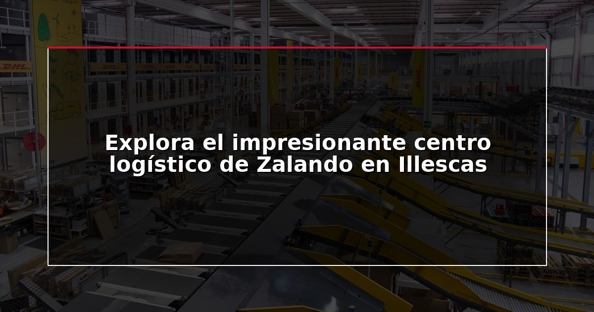 Explora el impresionante centro logístico de Zalando en Illescas