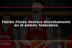 Fabián Flores destaca discretamente en el ámbito federativo