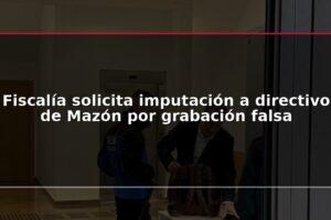 Fiscalía solicita imputación a directivo de Mazón por grabación falsa