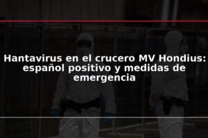 Hantavirus en el crucero MV Hondius: español positivo y medidas de emergencia
