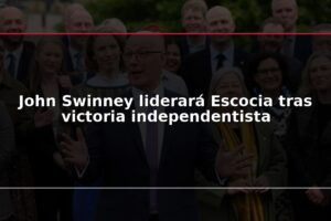 John Swinney liderará Escocia tras victoria independentista