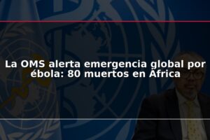La OMS alerta emergencia global por ébola: 80 muertos en África